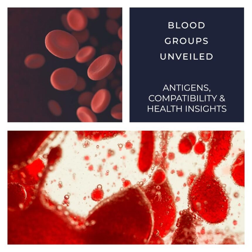 Blood Groups Unveiled: Antigens, Compatibility, and Health Insights