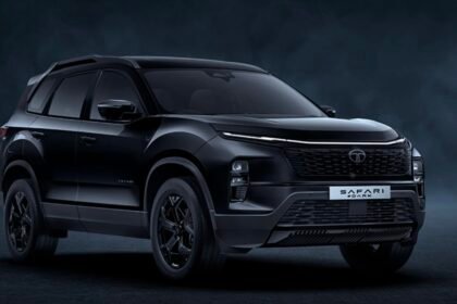 New Tata Safari Dark Edition